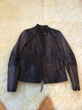 Leather jacket